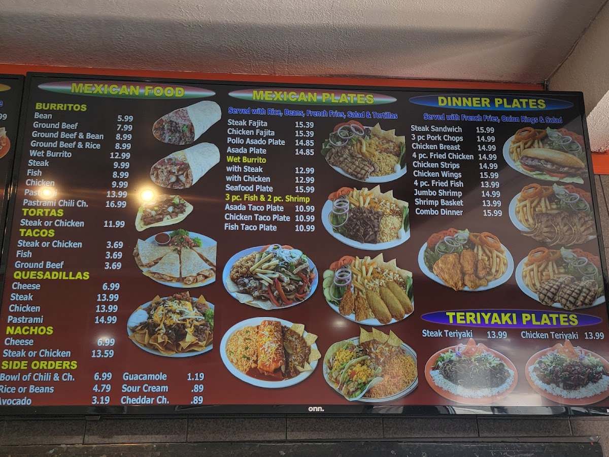 Tom's Junior Burger Menu - Image 2